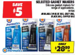 Autobarn Selected gasket makers offer
