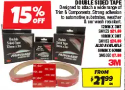 Autobarn Double sided tape offer