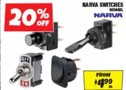 Autobarn NARVA SWITCHES offer