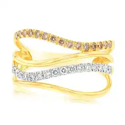 Shiels Australian Diamond 9ct Yellow Gold Diamond Ring Futura offer