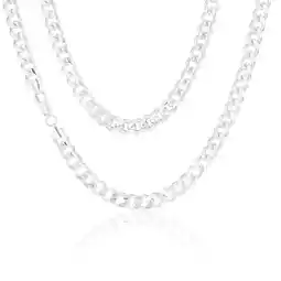 Shiels 55cm Sterling Silver Curb Chain offer