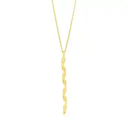Shiels 9ct Yellow Gold Twisted Pendant offer