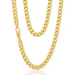 Shiels 9ct Yellow Gold Theo Curb Chain offer