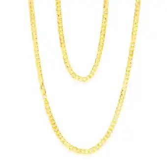 Shiels 9ct Yellow Gold Fancy 120 Gauge 55cm Chain offer