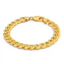 Shiels 9ct Elegant Yellow Gold Curb Bracelet offer