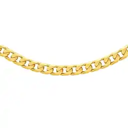 Shiels 9ct yellow gold SOLID 22cm 400gauge bracelet offer