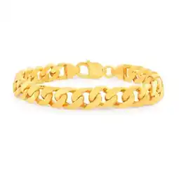 Shiels 9ct Yellow Gold Delightful Curb Bracelet offer