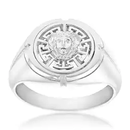 Shiels Sterling Silver Medusa Fancy Ring offer
