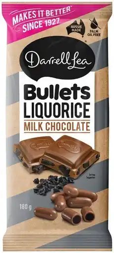 IGA Darrell Lea Chocolate Block 160‑180g Selected Varieties offer