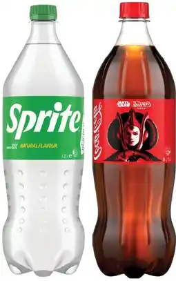 IGA CocaβCola, Sprite or Fanta 1.25 Litre Selected Varieties offer