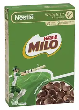 IGA Nestlé Milo Cereal 535‑620g Selected Varieties offer