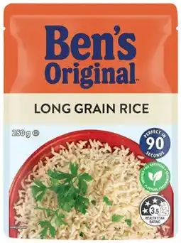 IGA Ben’s Original Rice 250g Selected Varieties offer
