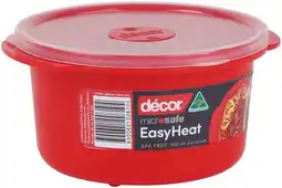 IGA Décor Microsafe EasyHeat Round Container 800mL offer