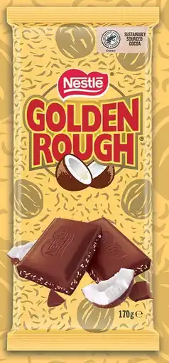 IGA NEW Nestlé Golden Rough Chocolate Block 170g offer