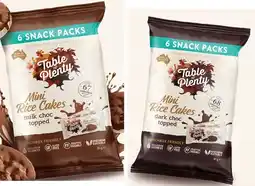 IGA Table Of Plenty Mini Rice Cakes Snack Packs 6 Pack Selected Varieties offer