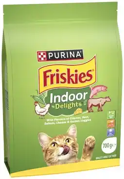 IGA Purina Friskies Dry Cat Food 700g Selected Varieties offer