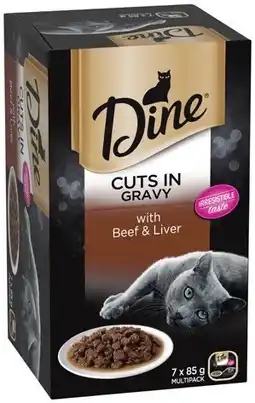 IGA Dine Wet Cat Food 7x85g Selected Varieties offer