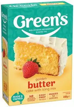 IGA Green’s Baking Mix offer
