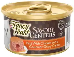 IGA Purina Fancy Feast Savory Centers Wet Cat Food offer
