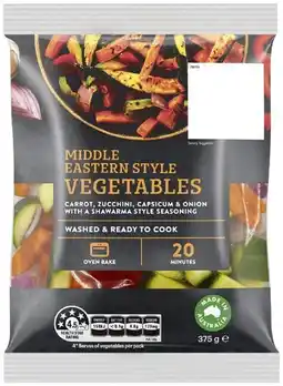 IGA Middle Eastern Style Vegetables 375g offer