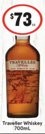 IGA Traveller Whiskey offer