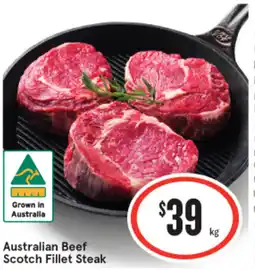 IGA Australian Beef Scotch Fillet Steak offer