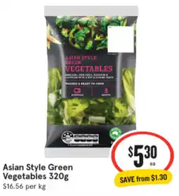 IGA Asian Style Green Vegetables offer
