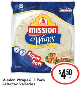 IGA Mission Wraps Selected Varieties offer