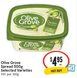 IGA Olive Grove Spread Selected Varieties offer