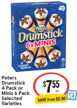 IGA Peters Drumstick Selected Varieties offer