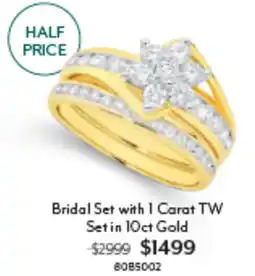 Angus & Coote Bridal Set with 1 Carat TW Set in 10ct Gold offer