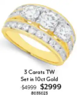 Angus & Coote 3 Carats TW Set in 10ct Gold offer
