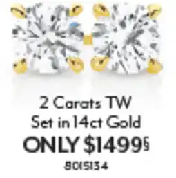 Angus & Coote 2 Carats TW Set in 14ct Gold offer