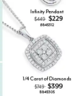 Angus & Coote 1/4 Carat of Diamonds offer