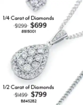 Angus & Coote 1/2 Carat of Diamonds offer