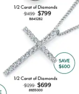 Angus & Coote 1/2 Carat of Diamonds offer
