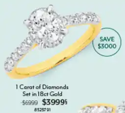 Angus & Coote 1 Carat of Diamonds Set in 18ct Gold offer