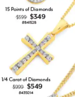 Angus & Coote 1/4 Carat of Diamonds offer