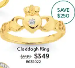 Angus & Coote Claddagh Ring offer