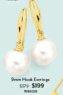 Angus & Coote 9mm Hook 9mm Hook Earrings $579- $199 offer
