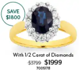Angus & Coote With 1/2 Carat of Diamonds offer