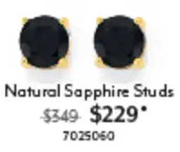 Angus & Coote Natural Sapphire Studs offer