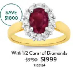 Angus & Coote With 1/2 Carat of Diamonds offer