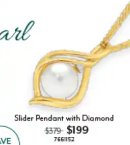 Angus & Coote Slider Pendant with Diamond offer