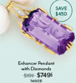 Angus & Coote Enhancer Pendant with Diamonds offer