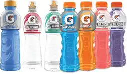 Coles Gatorade Sports Drink or G Active Water 600mL offer
