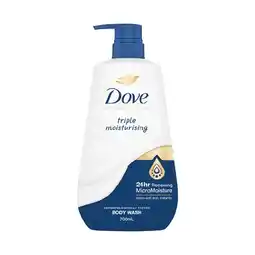 Woolworths Dove Advance Care Body Wash 700ml offer
