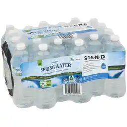 Woolworths Woolworths Spring Water Bottles Pk 24 x 600ml offer