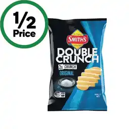 Woolworths Smith’s Double Crunch Chips 150g offer