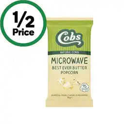 Woolworths Cobs Microwave Popcorn 85g offer